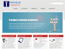 Tablet Screenshot of nehraj.sk